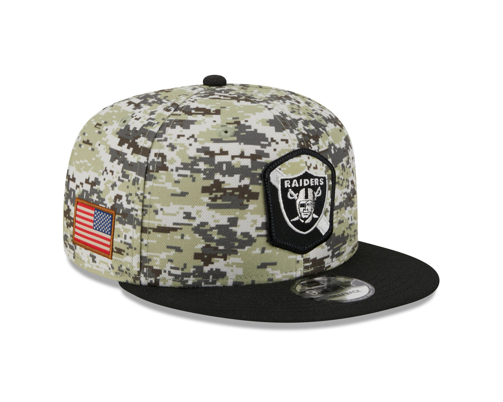 New Era NFL Men's Las Vegas Raiders 2023 Salute To Service 9FIFTY Snapback Hat OSFA