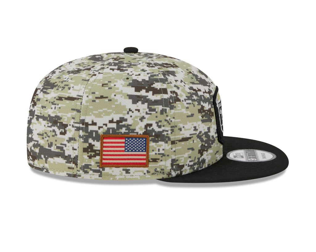 New Era NFL Men's Las Vegas Raiders 2023 Salute To Service 9FIFTY Snapback Hat OSFA
