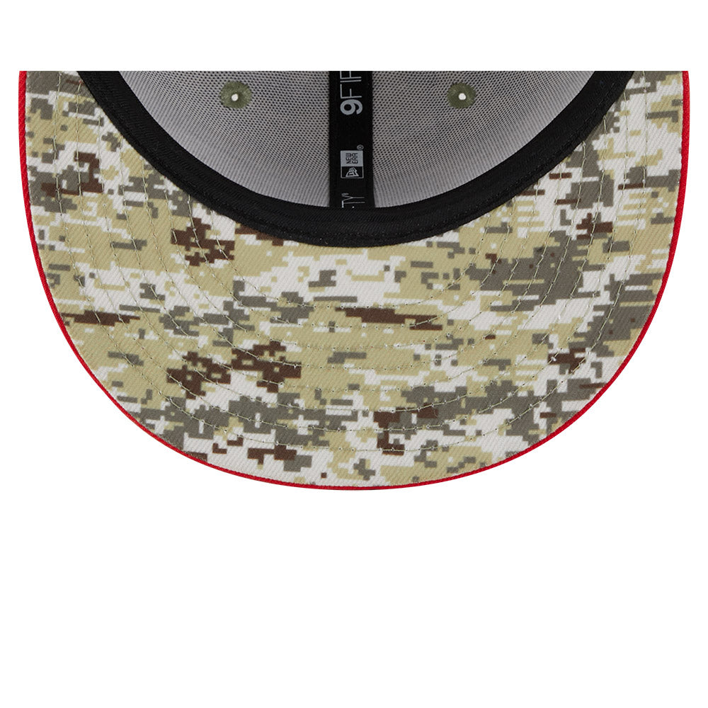 New Era NFL Men's Kansas City Chiefs 2023 Salute To Service 9FIFTY Snapback Hat