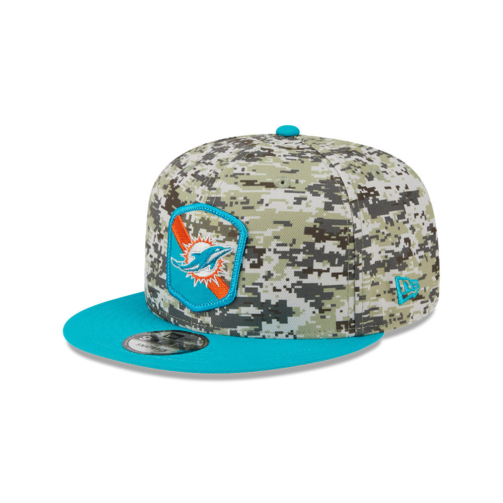 New Era NFL Men's Miami Dolphins 2023 Salute To Service 9FIFTY Snapback Hat OSFA