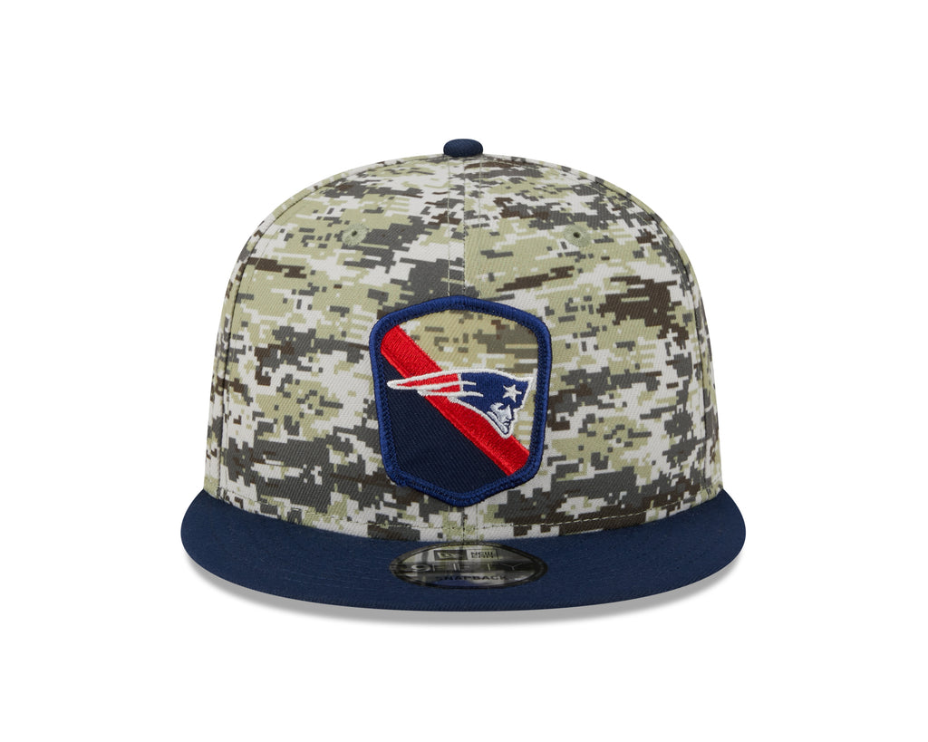 New Era NFL Men's New England Patriots 2023 Salute To Service 9FIFTY Snapback Hat OSFA