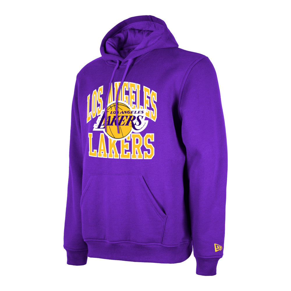 New Era NBA Men’s Los Angeles Lakers 2023/24 Season Tip-Off Edition Pullover Hoodie Purple