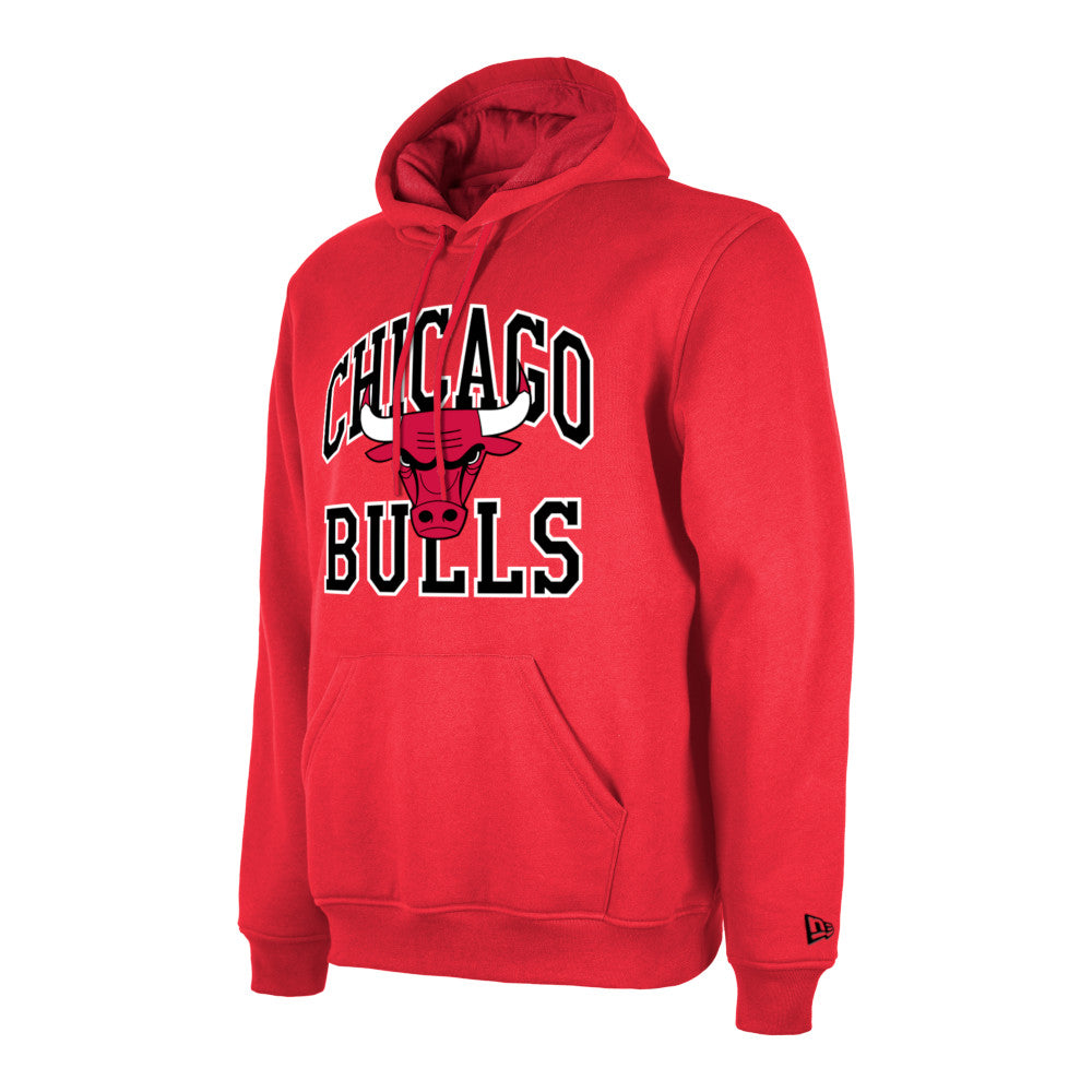 New Era NBA Men’s Chicago Bulls 2023/24 Season Tip-Off Edition Pullover Hoodie Red