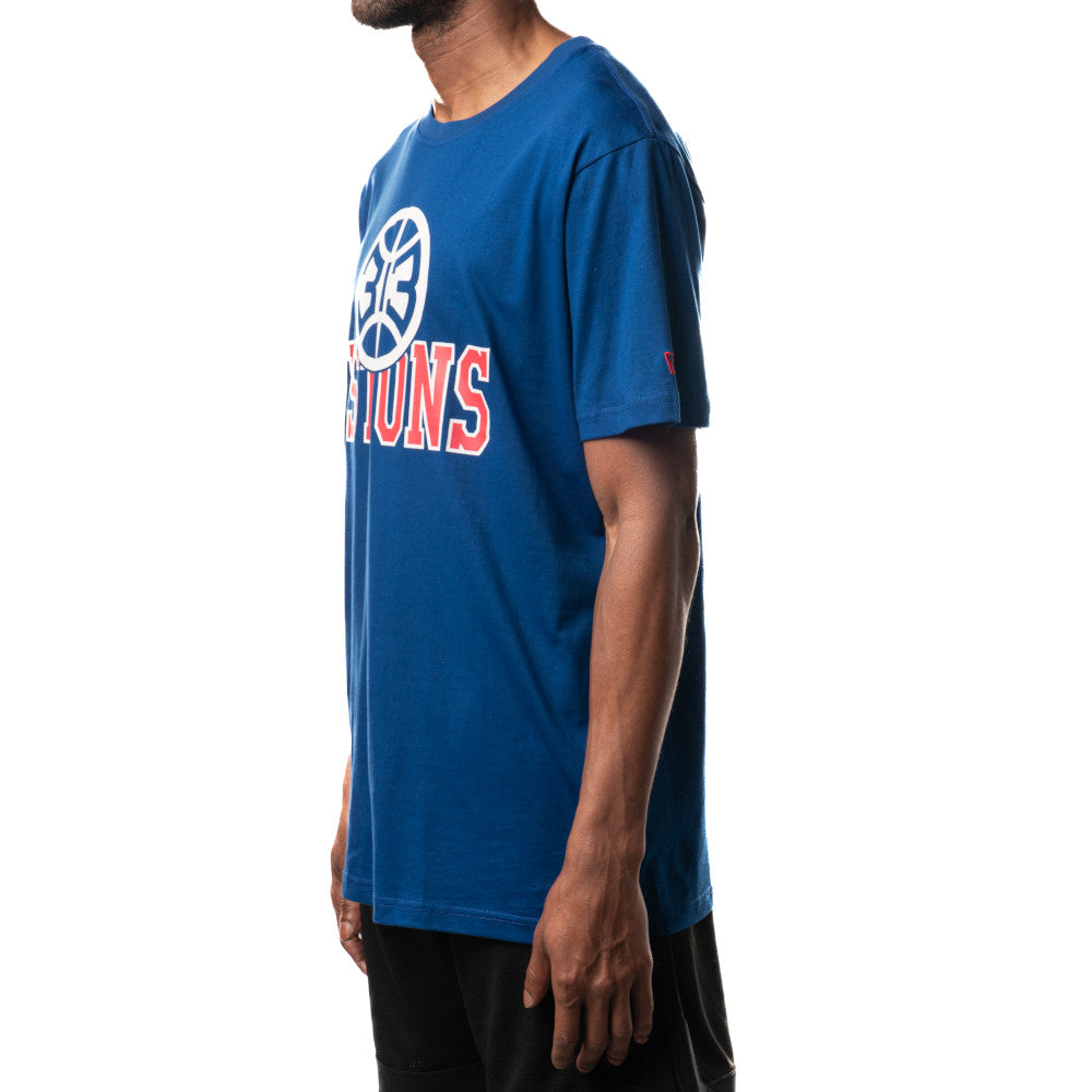 New Era NBA Men’s Detroit Pistons 2023/24 Season Tip-Off Edition T-Shirt Blue