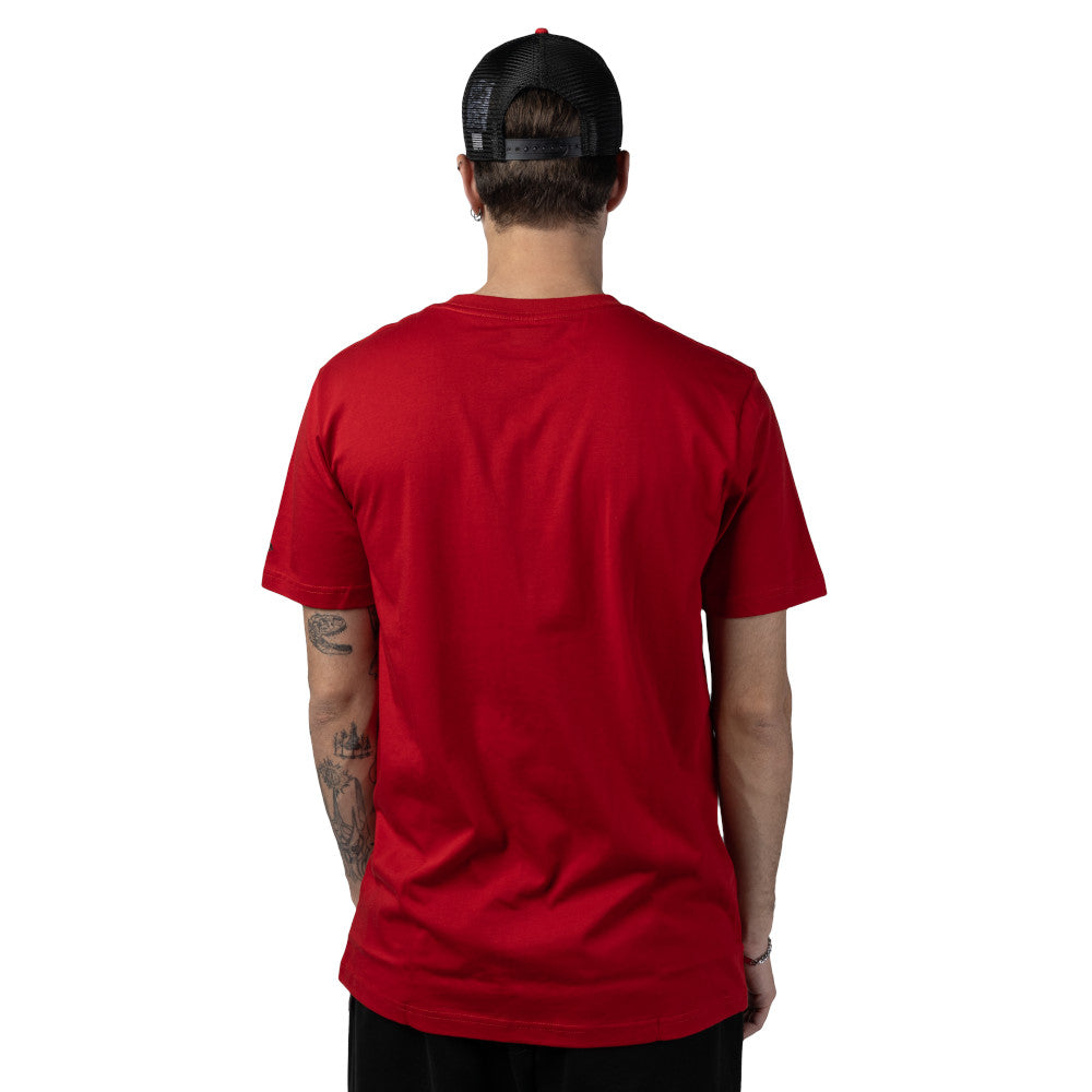 New Era NBA Men’s Chicago Bulls 2023/24 Season Tip-Off Edition T-Shirt Red