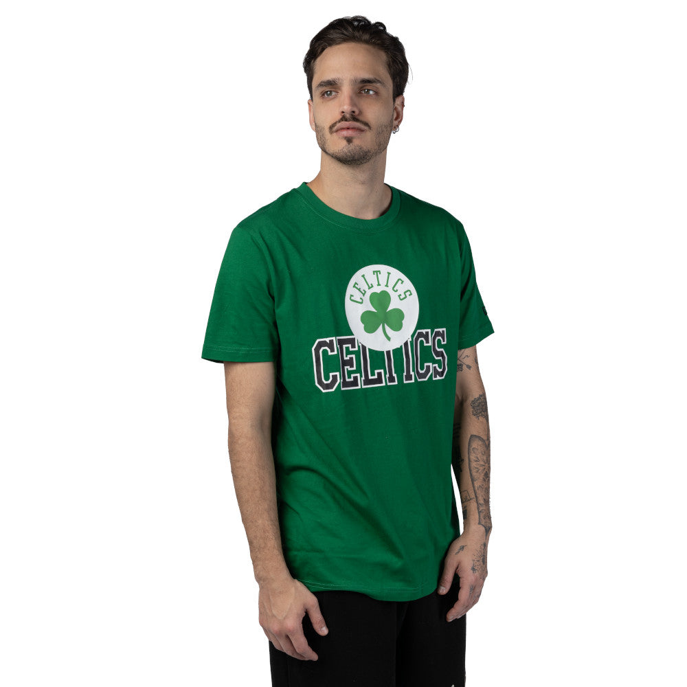New Era NBA Men’s Boston Celtics 2023/24 Season Tip-Off Edition T-Shirt Green