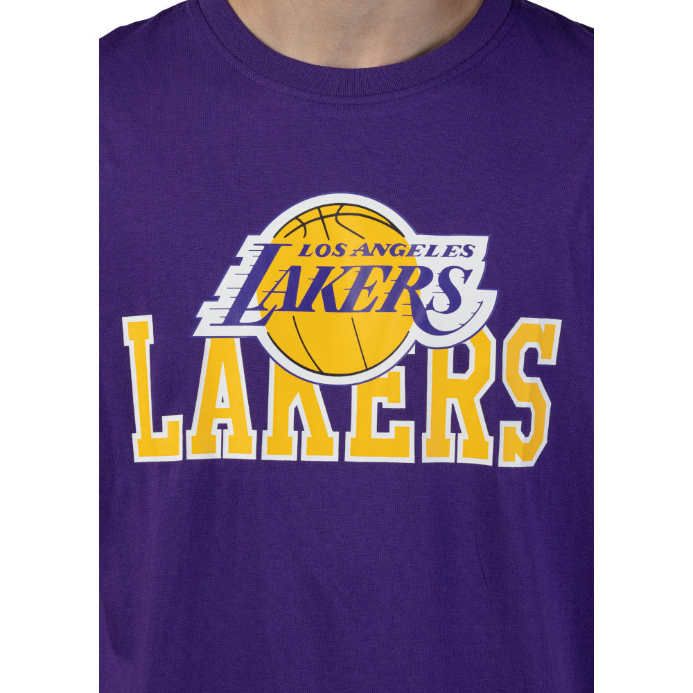 New Era NBA Men’s Los Angeles Lakers 2023/24 Season Tip-Off Edition T-Shirt Purple