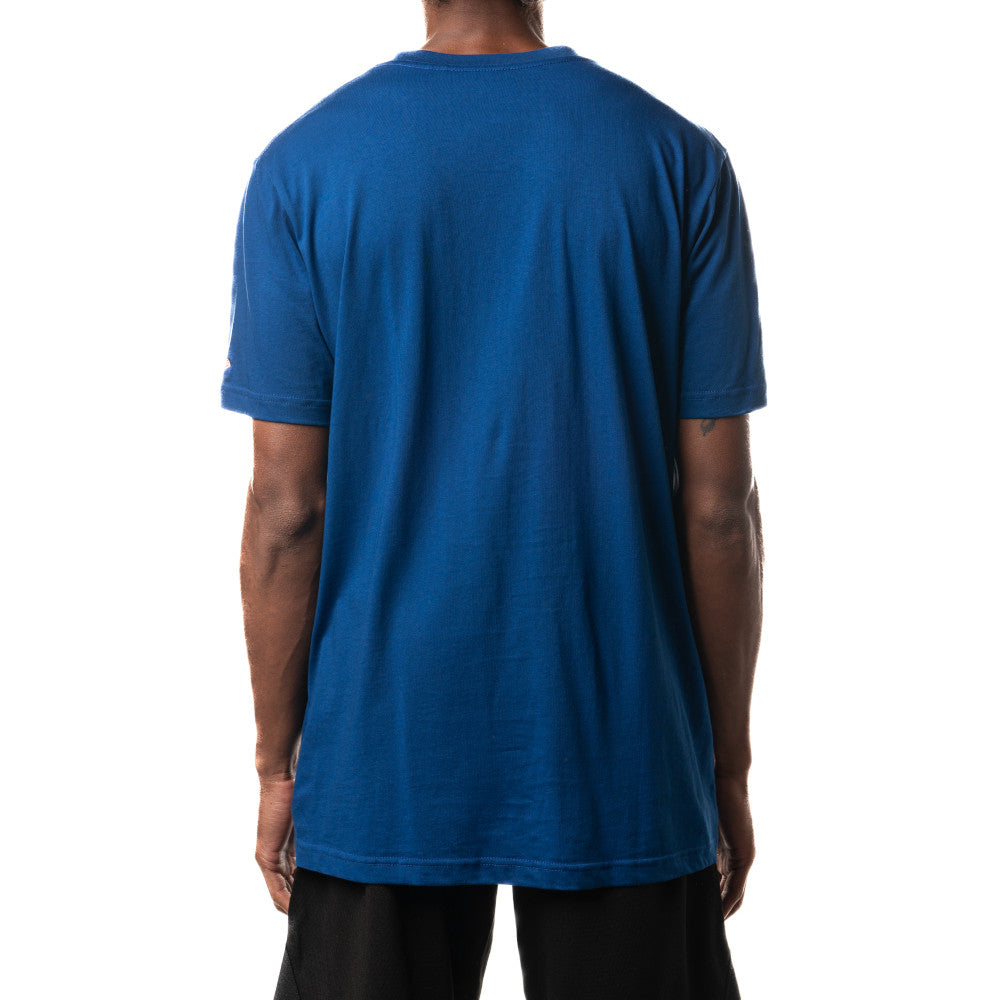New Era NBA Men’s New York Knicks 2023/24 Season Tip-Off Edition T-Shirt Blue