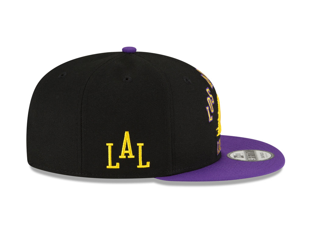 Los Angeles Lakers 2023 City Edition 9FIFTY ADJ Snapback Hat