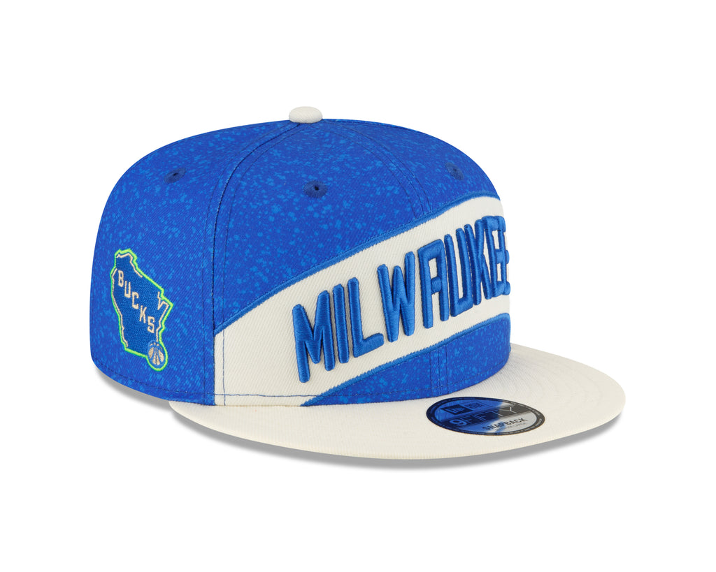 Milwaukee Bucks 2023 City Edition 9FIFTY ADJ Snapback Hat