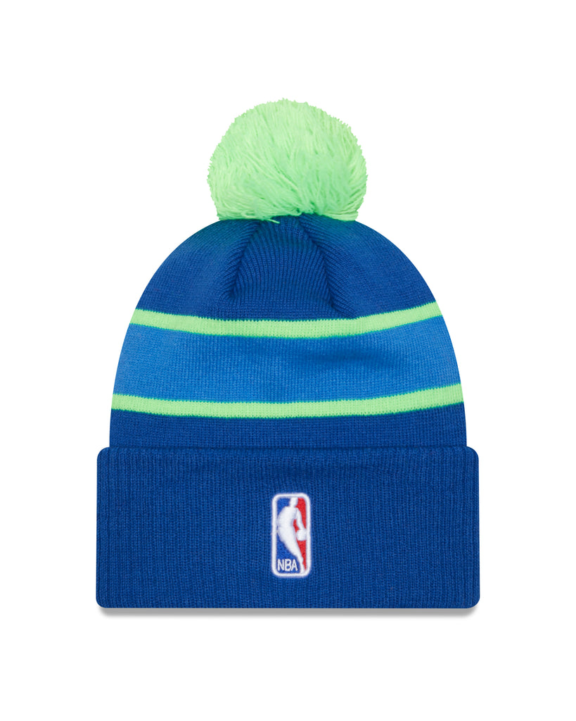 New Era NBA Men's Milwaukee Bucks City Edition Cuffed Knit Beanie OSFM