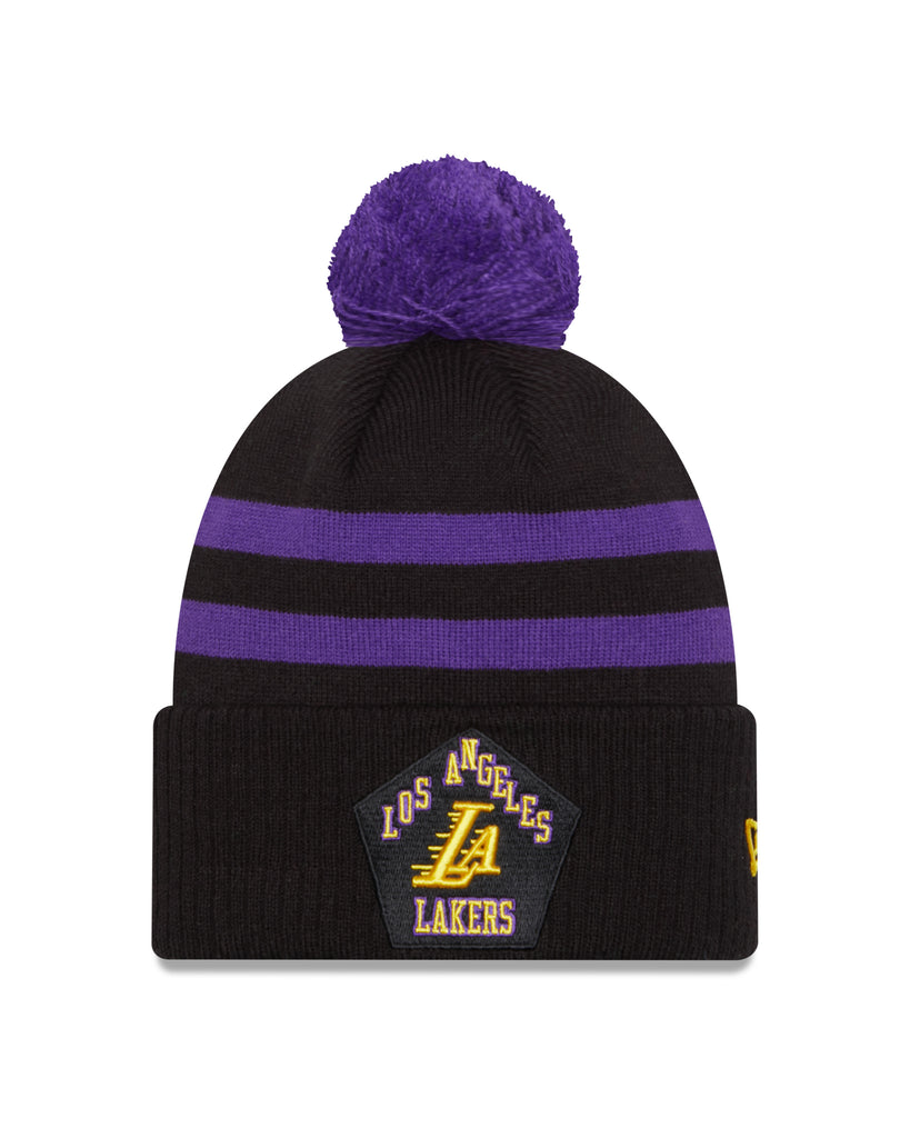 New Era NBA Men's Los Angeles Lakers City Edition Cuffed Knit Beanie OSFM