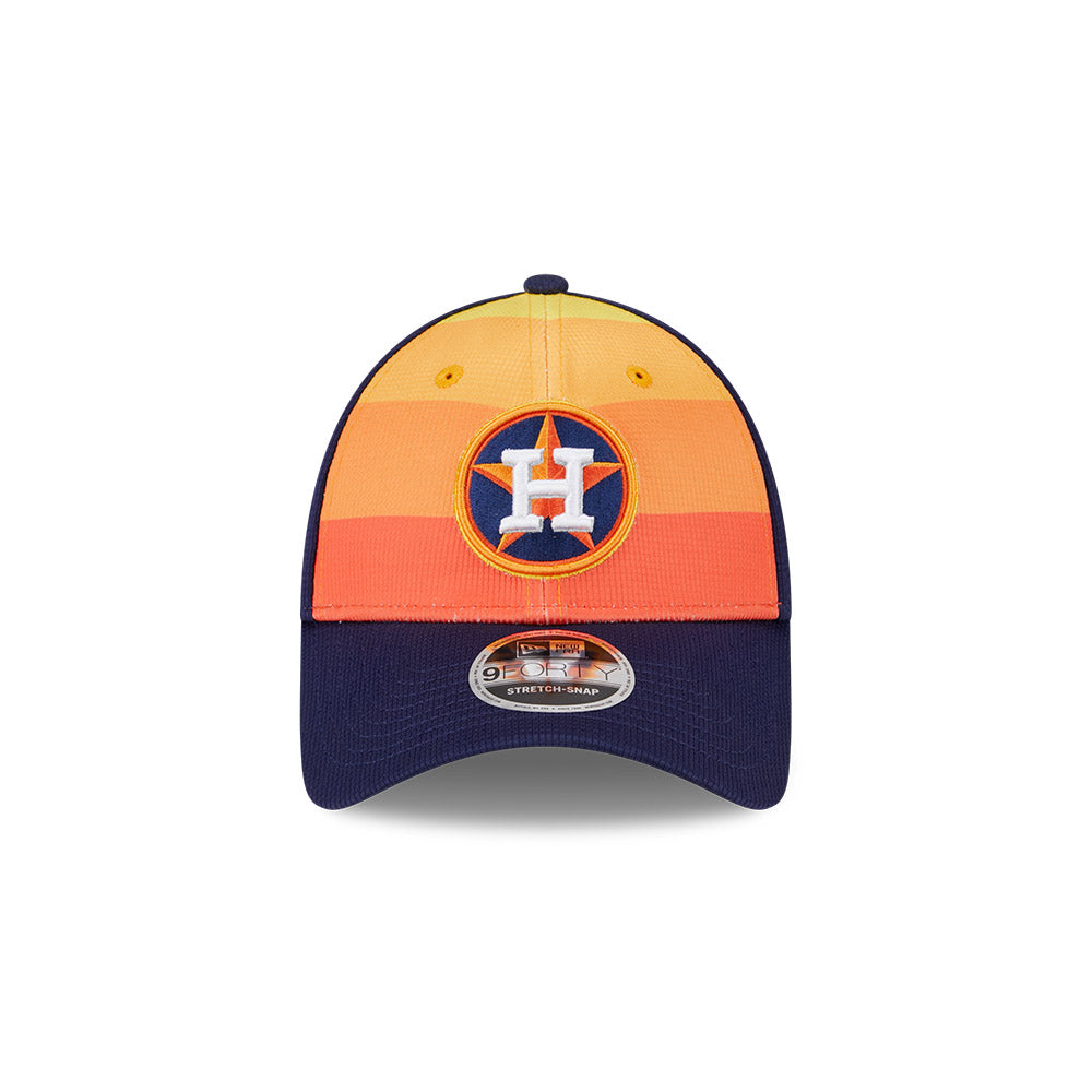 New Era MLB Men's Houston Astros 2024 Batting Practice 9FORTY Adjustable Hat