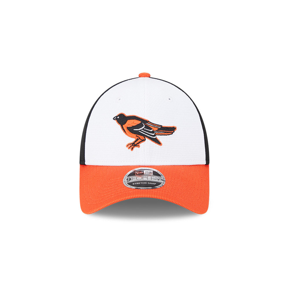 New Era MLB Men's Baltimore Orioles 2024 Batting Practice 9FORTY Adjustable Snapback Hat