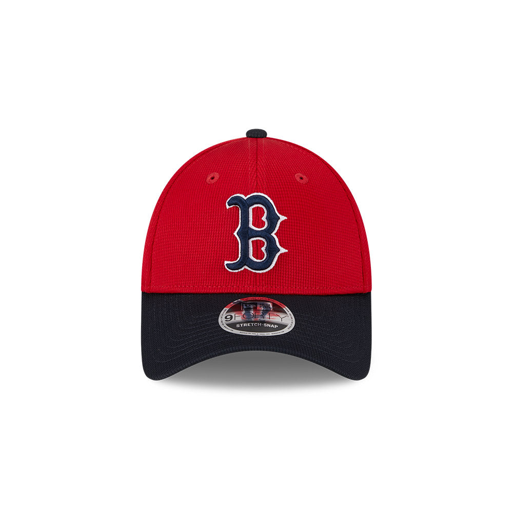 New Era MLB Men's Boston Red Sox 2024 Batting Practice 9FORTY Adjustable Hat