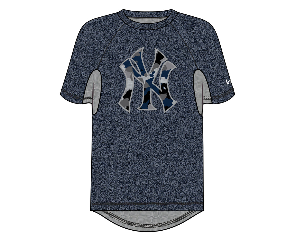 New Era MLB Men's New York Yankees Camo Logo T-Shirt