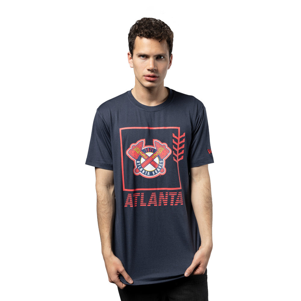 New Era MLB Men's Atlanta Braves Clubhouse T-Shirt