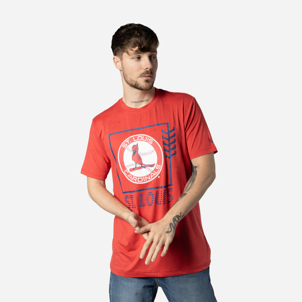 New Era MLB Men's St. Louis Cardinals 2024 Clubhouse T-Shirt