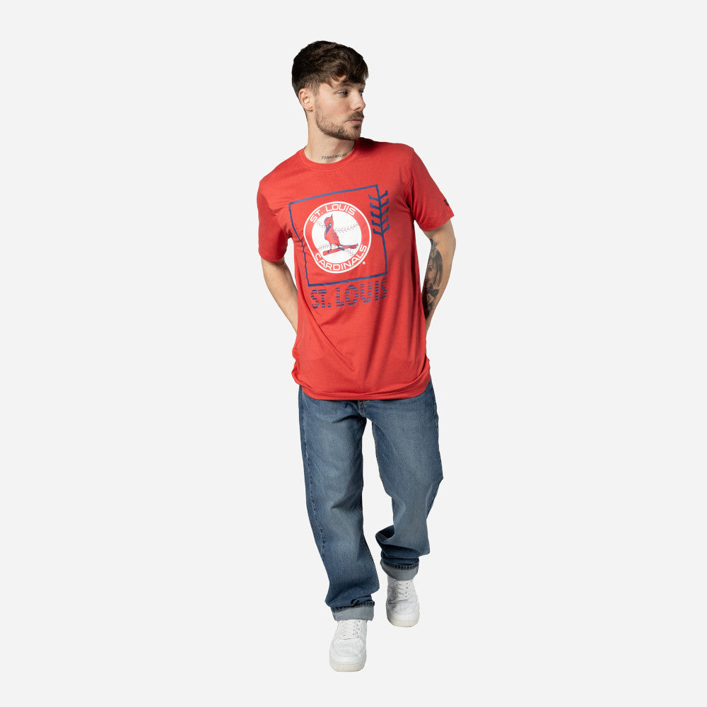 New Era MLB Men's St. Louis Cardinals 2024 Clubhouse T-Shirt