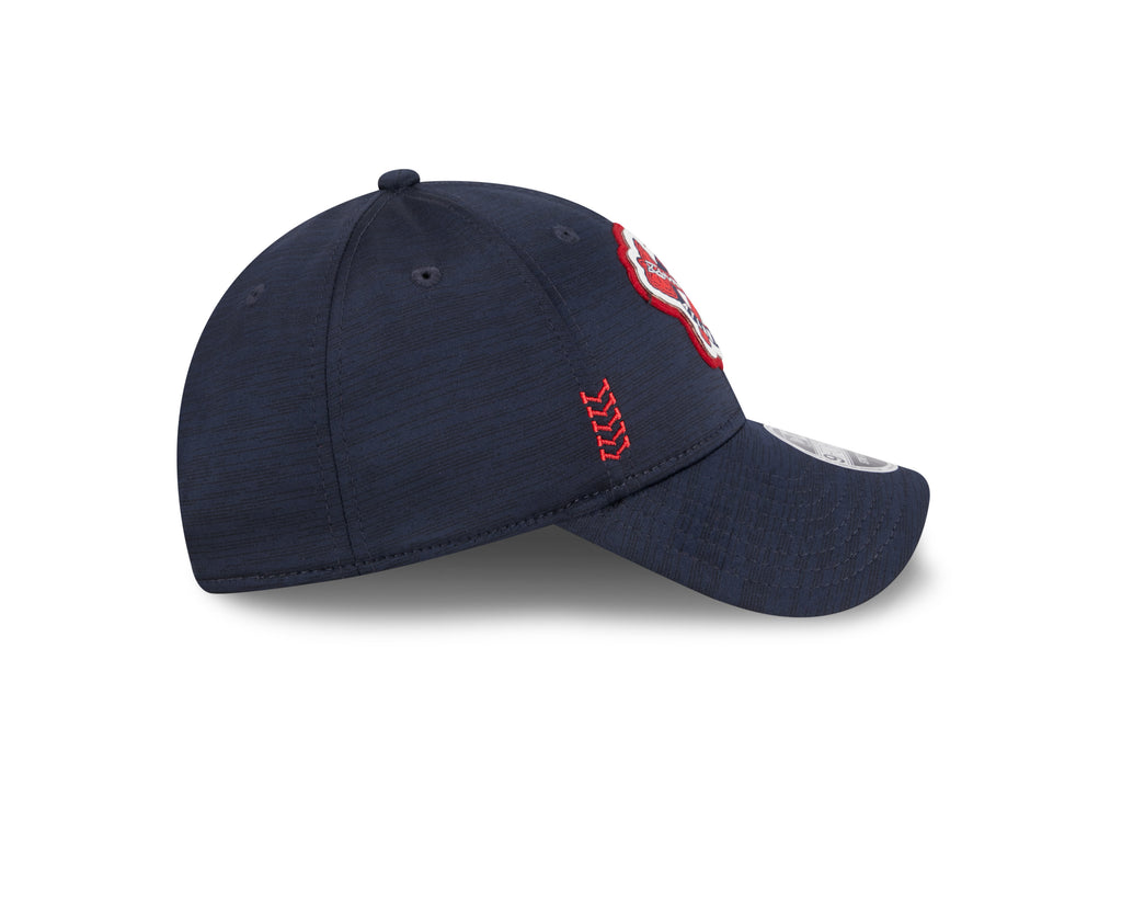New Era MLB Men's Atlanta Braves 2024 Clubhouse 9FORTY Adjustable Snapback Hat