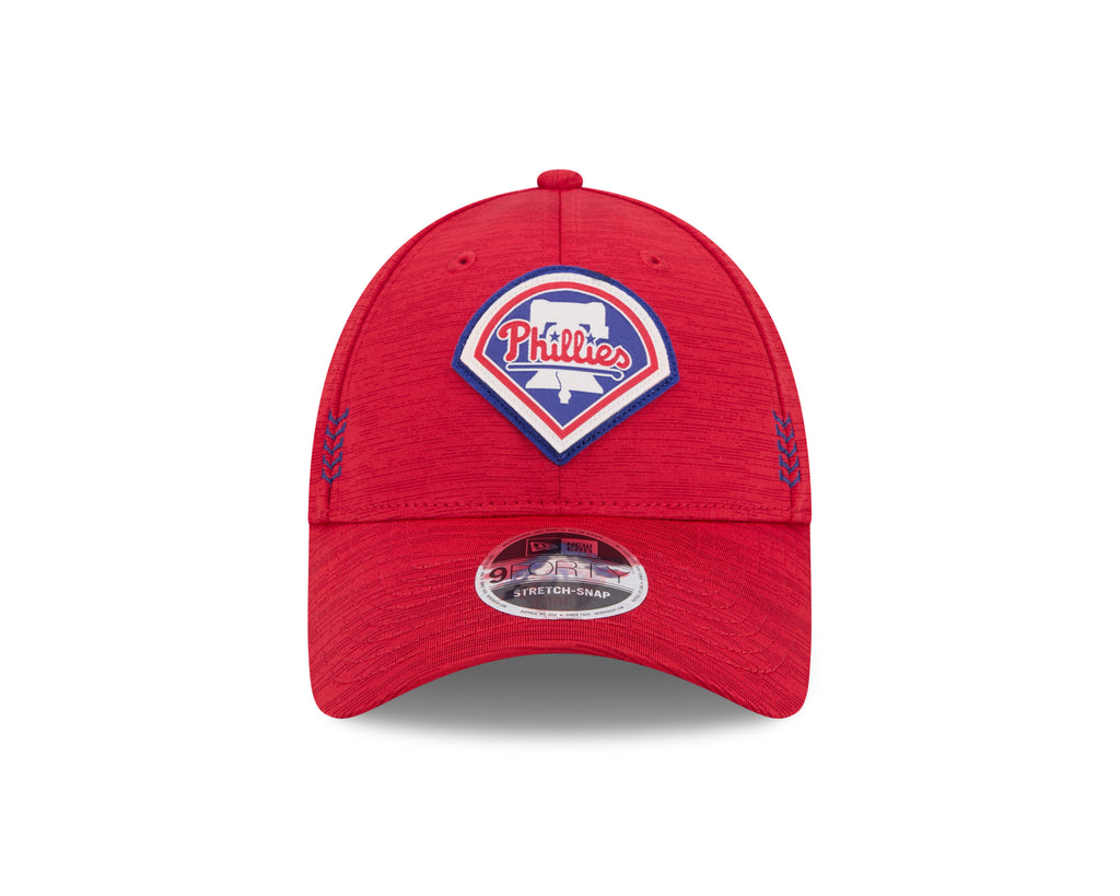New Era MLB Men's Philadelphia Phillies 2024 Clubhouse 9FORTY Adjustable Snapback Hat