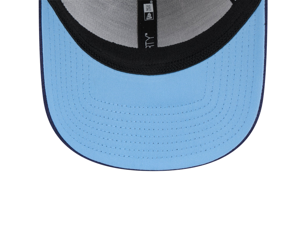 New Era MLB Men's Tampa Bay Rays 2024 Clubhouse 9FORTY Adjustable Snapback Hat