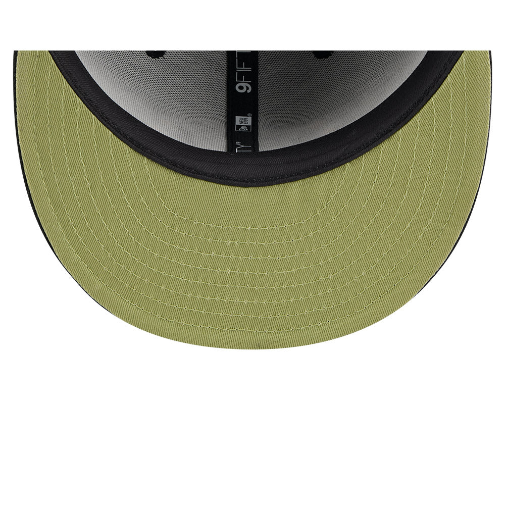 New Era MLB Men's Miami Marlins 2024 Armed Forces Day Black 9FIFTY Adjustable Hat