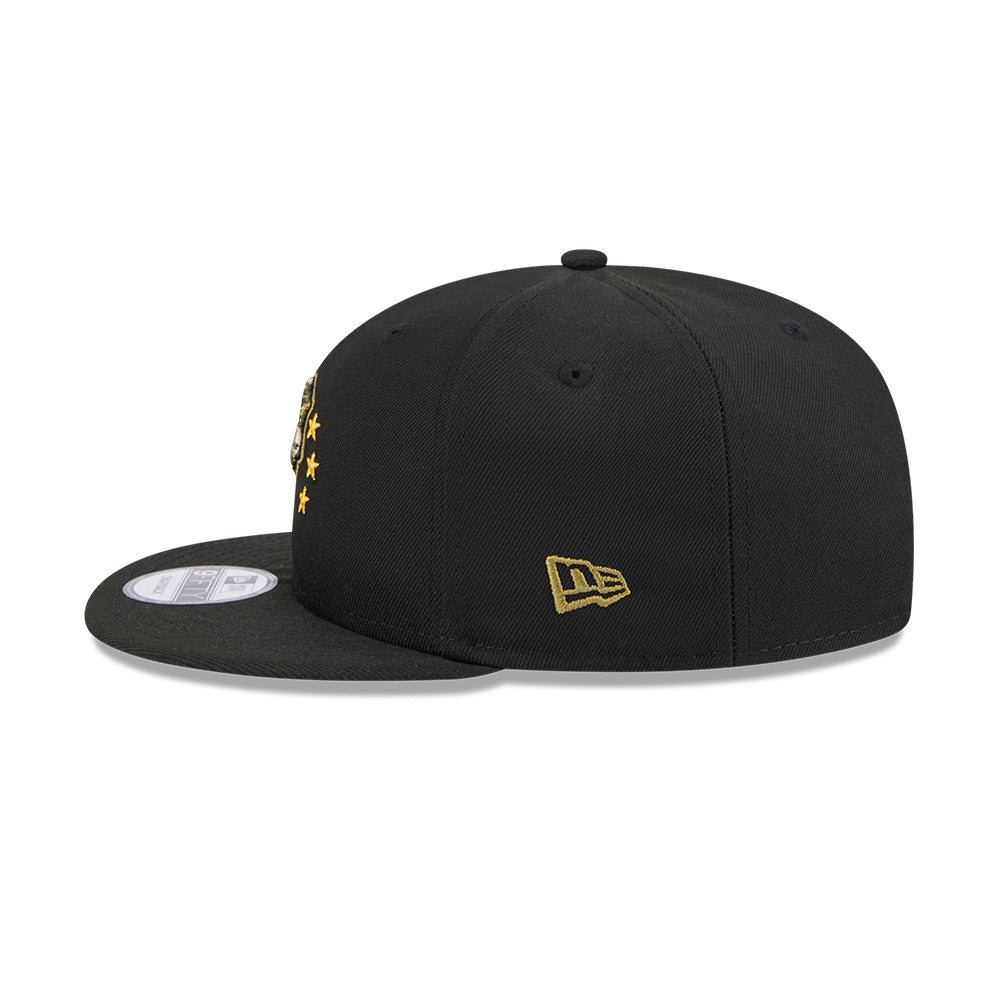 New Era MLB Men's Pittsburgh Pirates 2024 Armed Forces Day Black 9FIFTY Adjustable Hat
