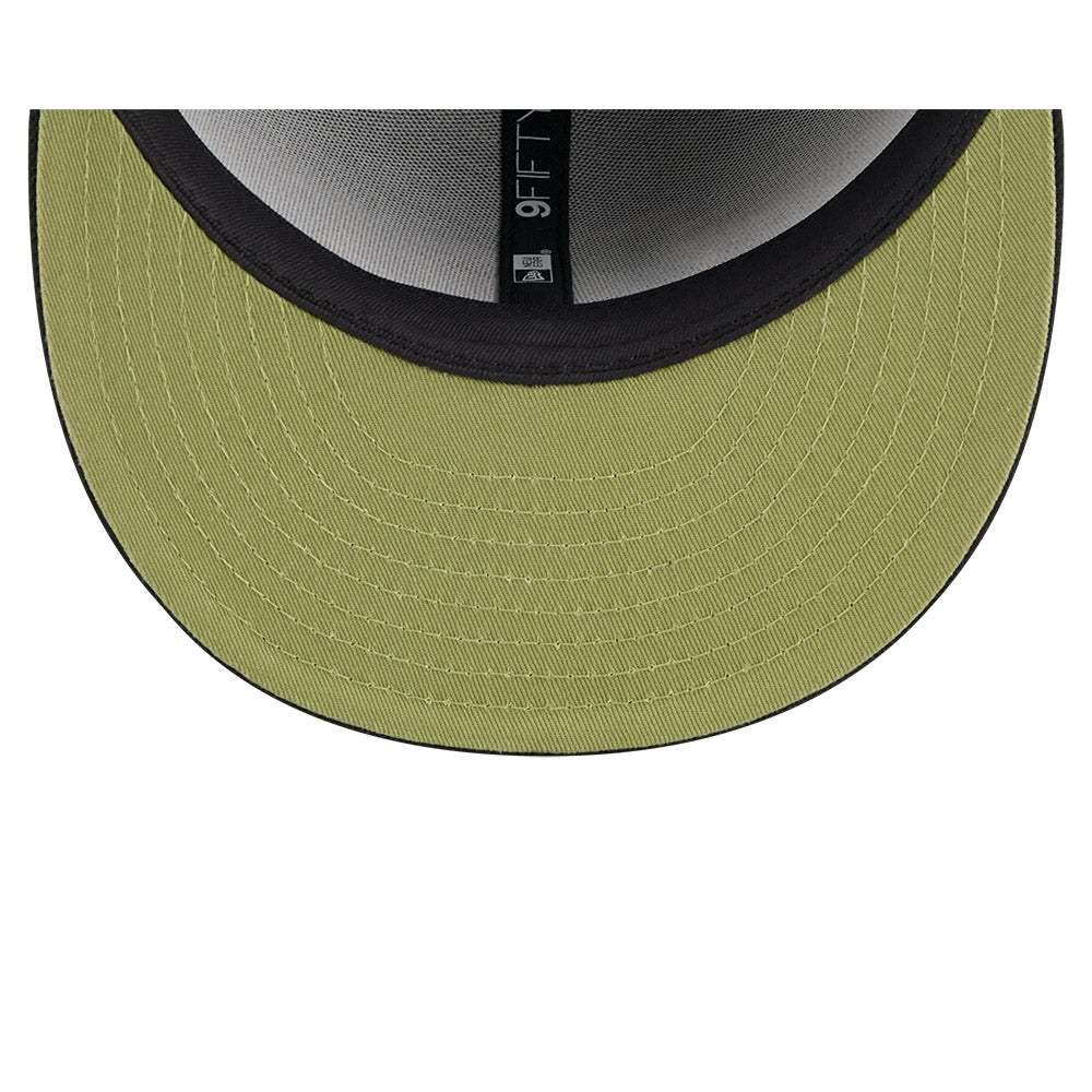 New Era MLB Men's Tampa Bay Rays 2024 Armed Forces Day Black 9FIFTY Adjustable Hat