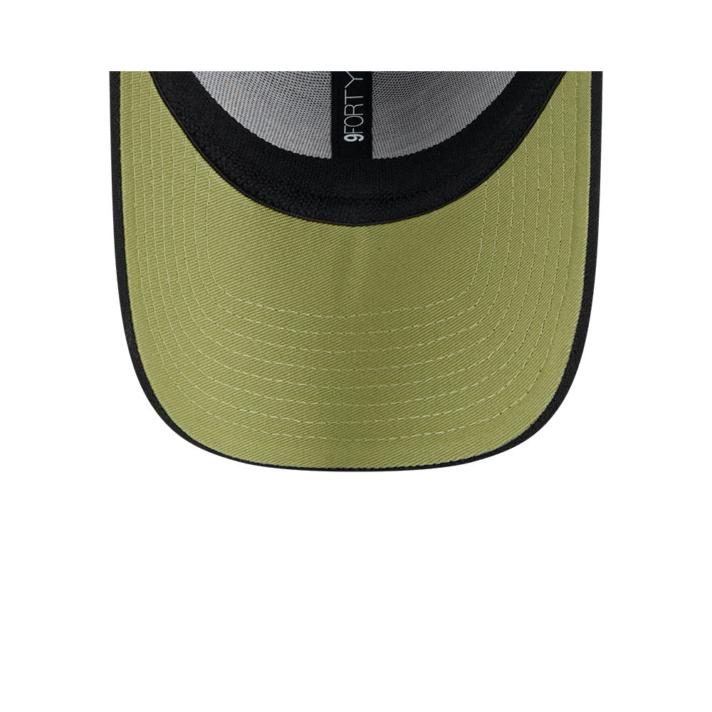 New Era MLB Men's Tampa Bay Rays 2024 Armed Forces Day Black 9FORTY Adjustable Hat