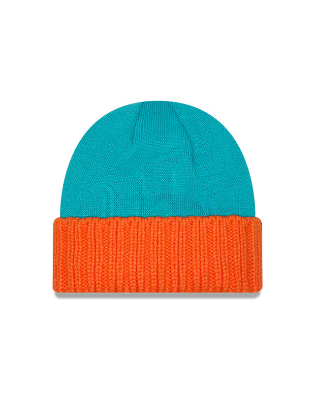 New Era Miami Dolphins Oversized Logo Beanie