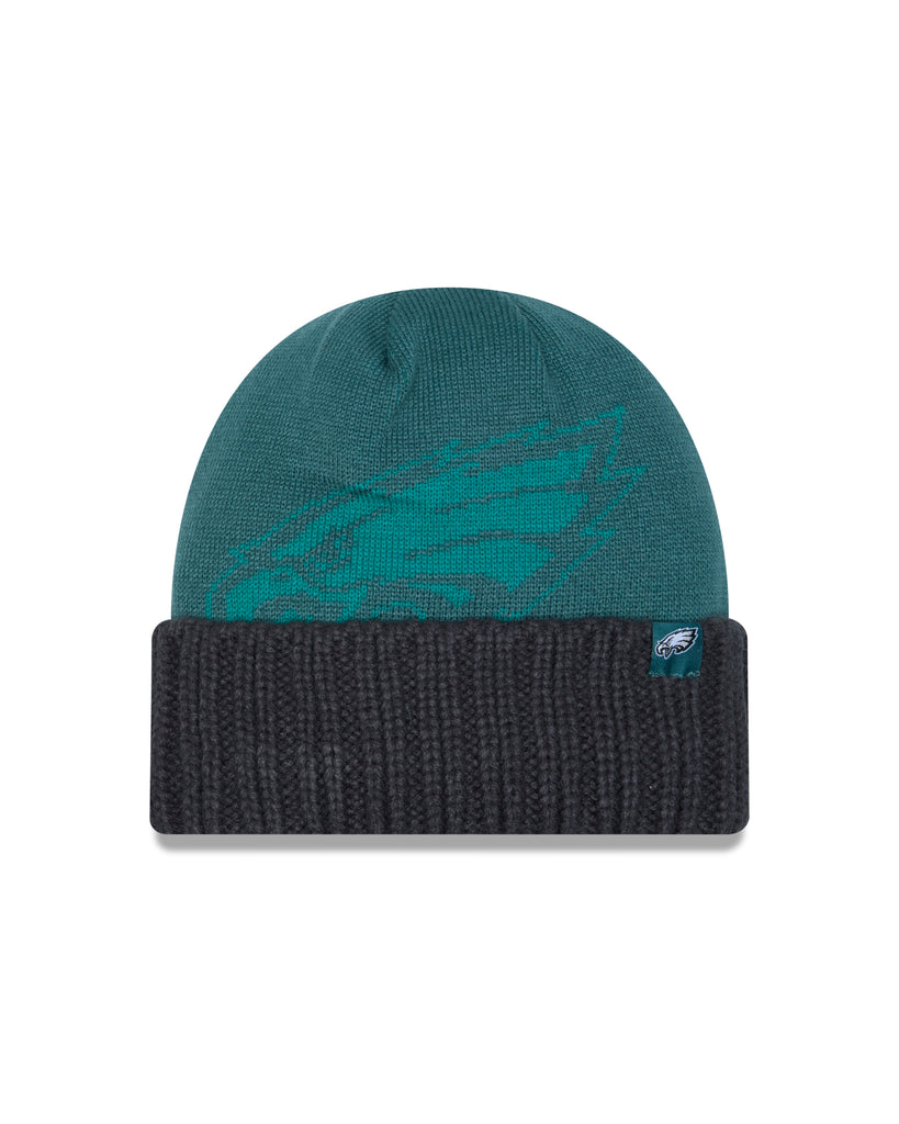 New Era Philadelphia Eagles Oversized Logo Beanie