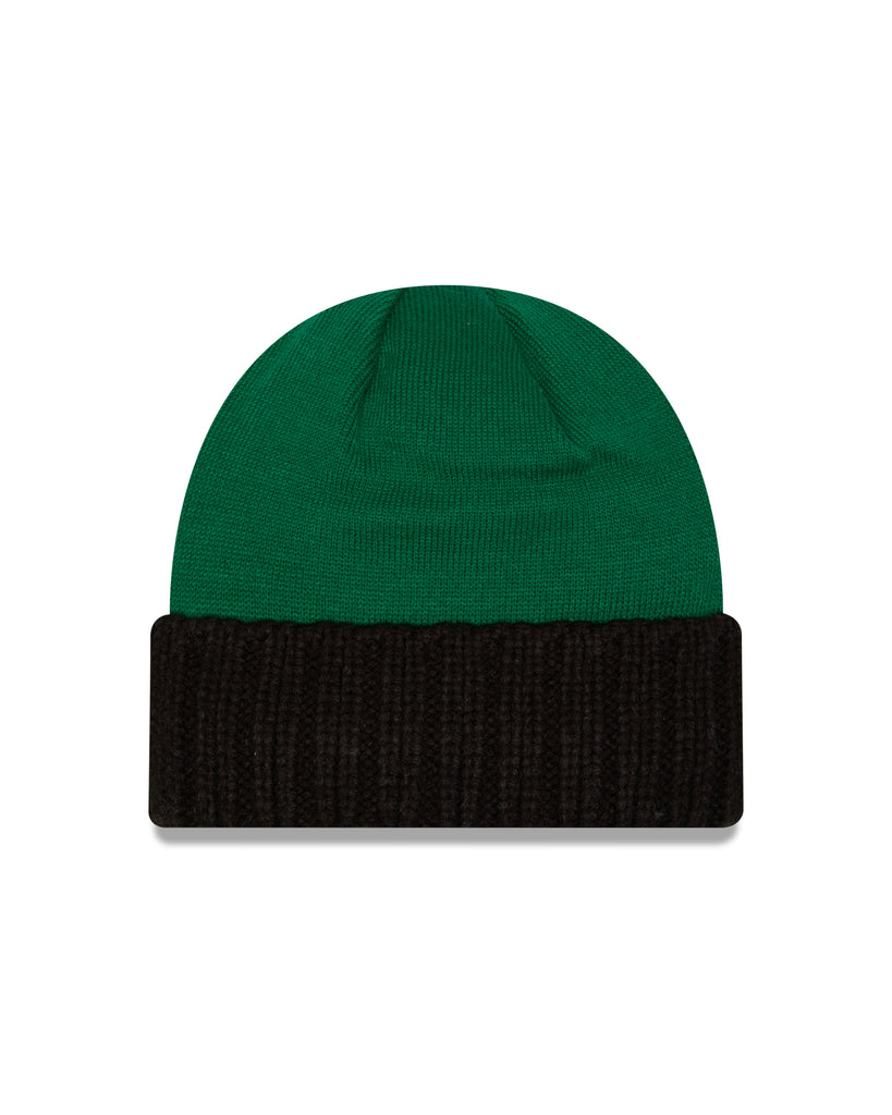 New Era Boston Celtics Oversized Logo Beanie