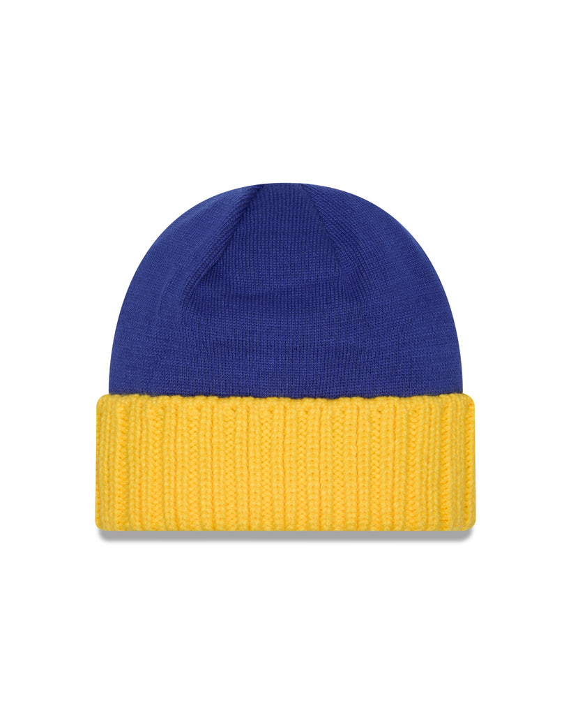 New Era Golden State Warriors Oversized Logo Beanie