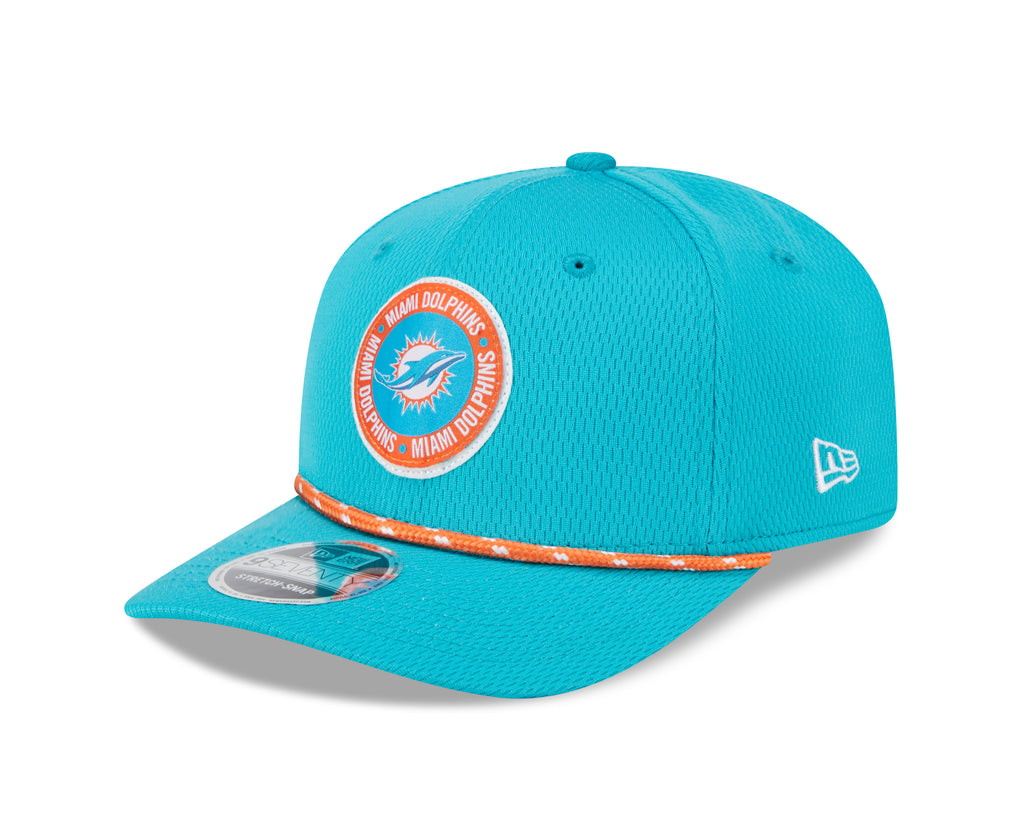 Miami Dolphins New Era 2024 Sideline 9SEVENTY Stretch-Snap Hat