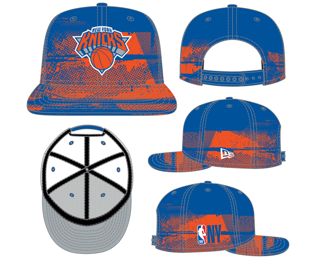 New Era NBA Men's New York Knicks Tip Off 24 9FIFTY Snapback Hat