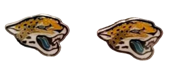 Aminco NFL Women's Jacksonville Jaguars Post Stud Earrings
