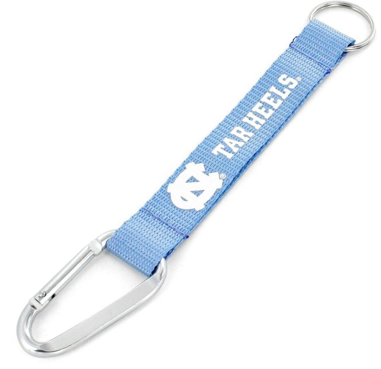 Aminco NCAA North Carolina Tar Heels Carabiner Lanyard Keychain