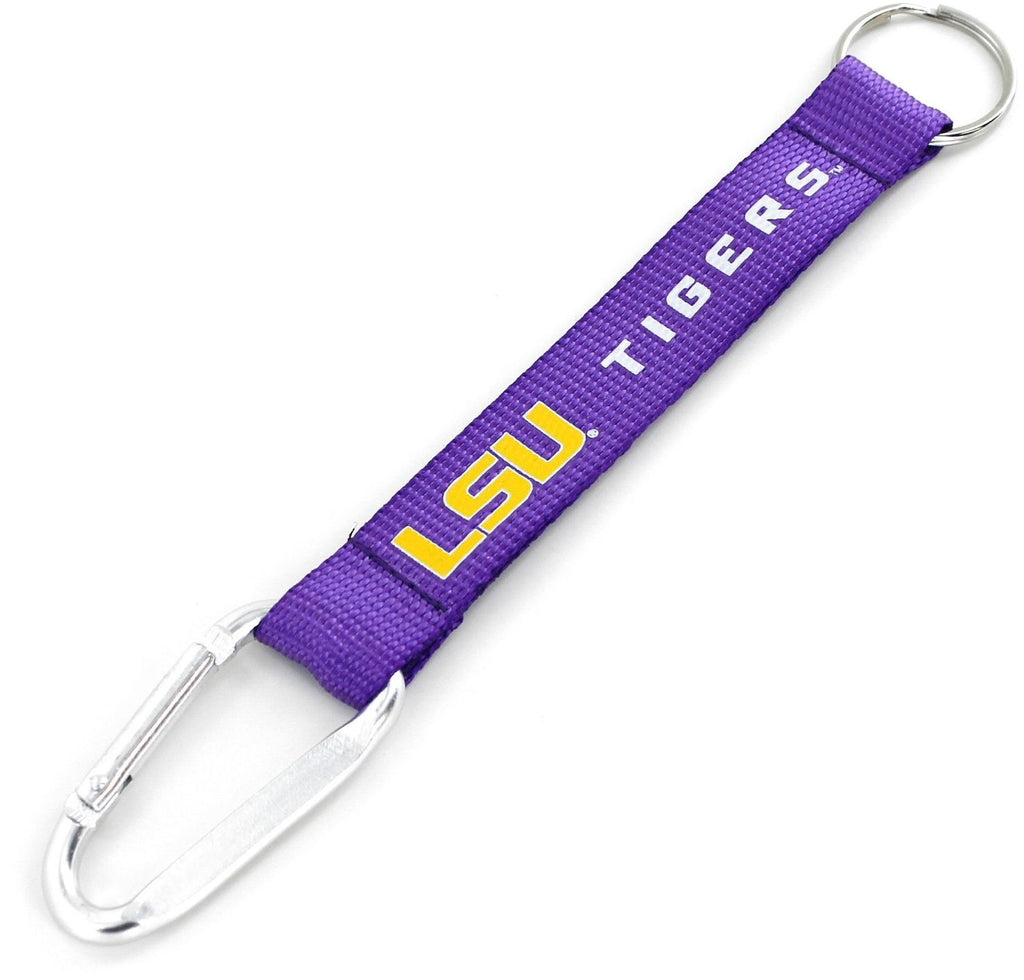 Aminco NCAA LSU Tigers Carabiner Lanyard Keychain