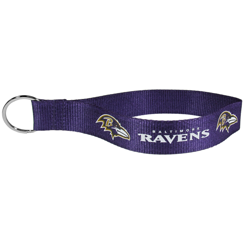 Siskiyou Sports NFL Baltimore Ravens Unisex Lanyard Key Chain