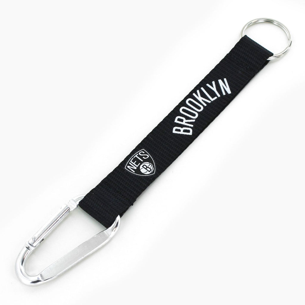 Aminco NBA Brooklyn Nets Carabiner Lanyard Keychain