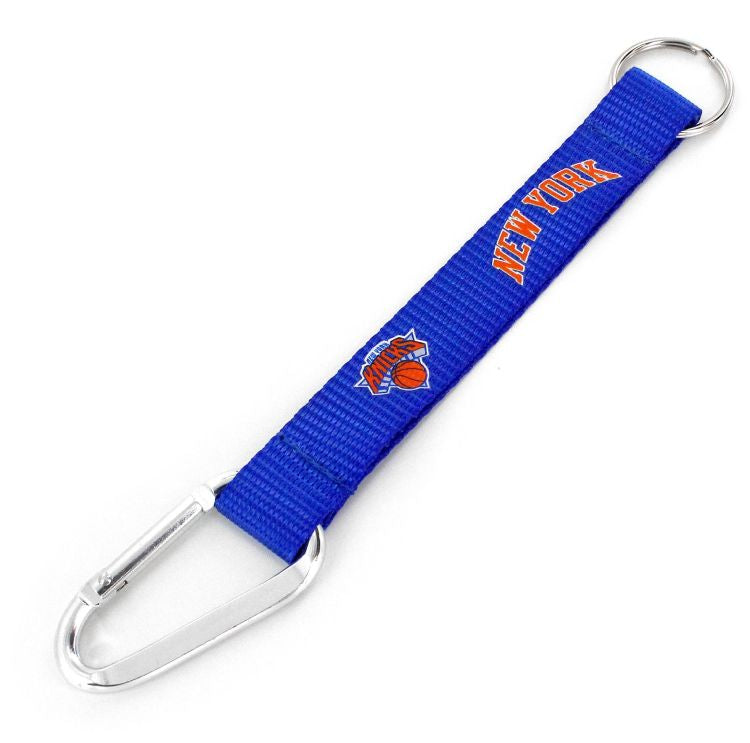 Aminco NBA New York Knicks Carabiner Lanyard Keychain