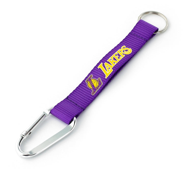 Aminco NBA Los Angeles Lakers Carabiner Lanyard Keychain