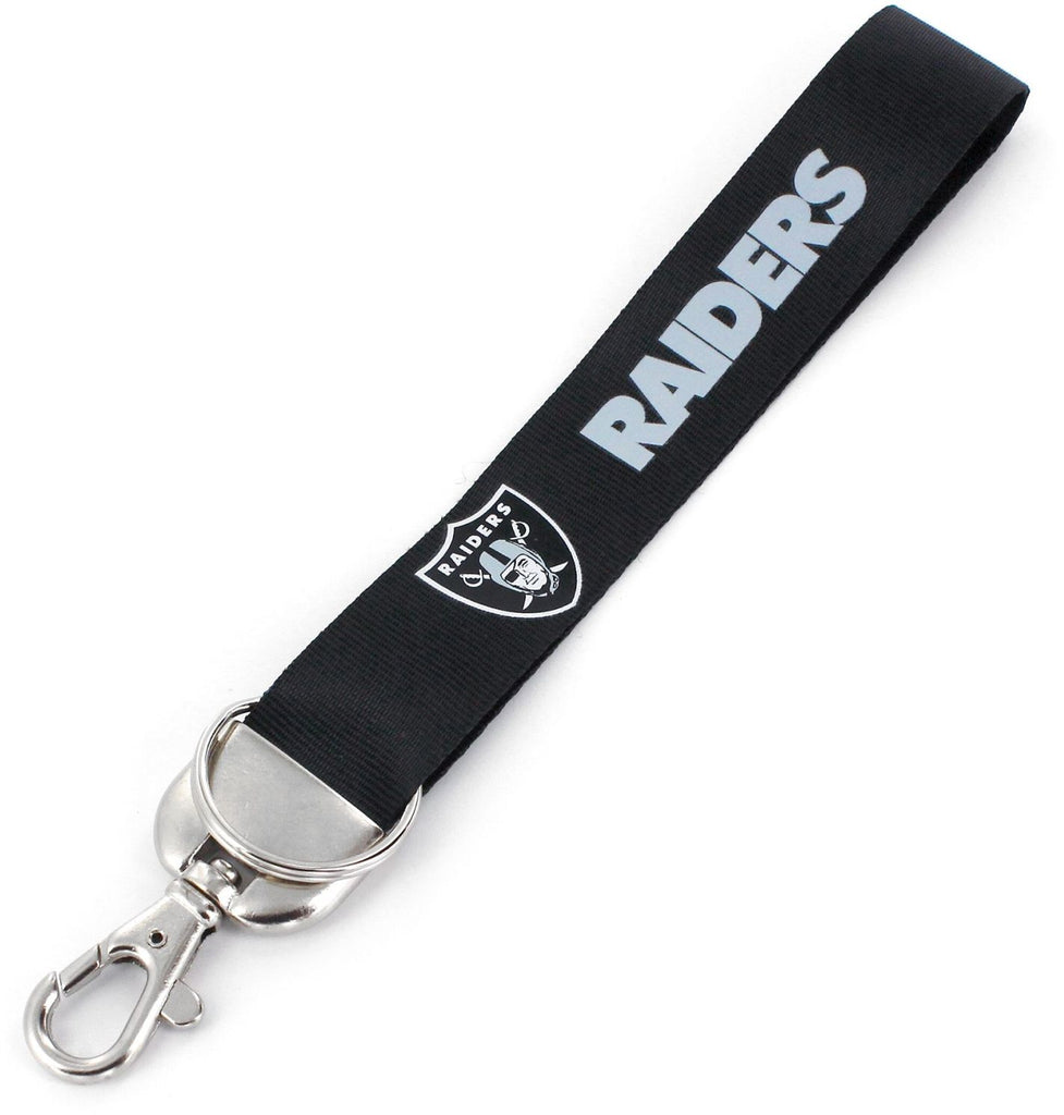 Aminco NFL Las Vegas Raiders Deluxe Wristlet Keychain