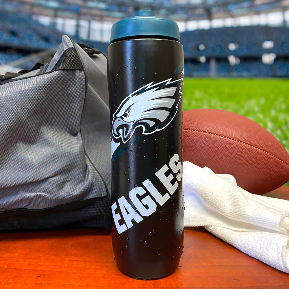 Party Animal NFL Philadelphia Eagles Squeezy Water Bottle 32 oz