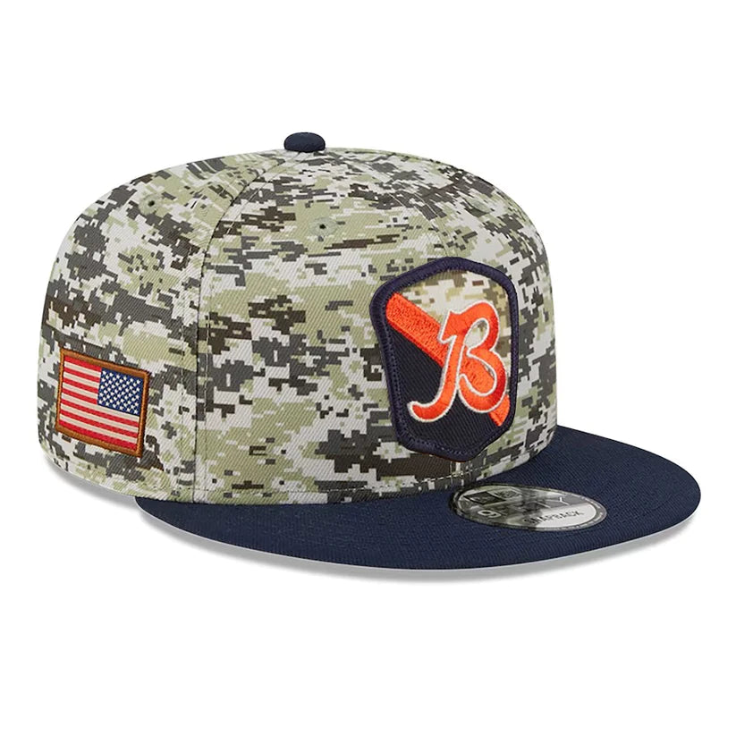 New Era NFL Men's Chicago Bears 2023 Salute To Service 9FIFTY Snapback Hat OSFA