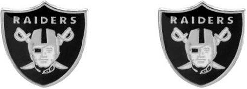 Aminco NFL Women's Las Vegas Raiders Post Stud Earrings
