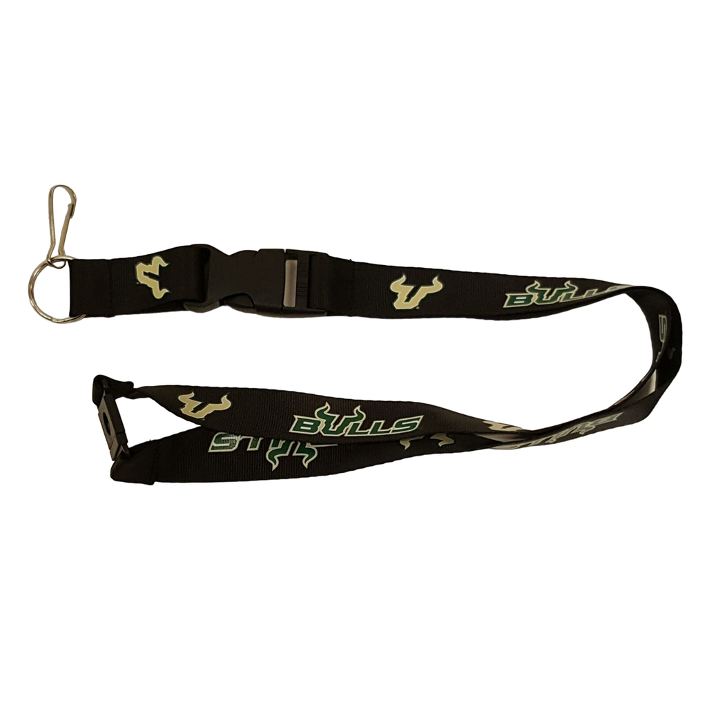 Aminco NCAA USF Bulls Breakaway Lanyard Black