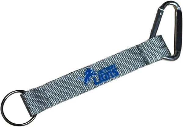 Aminco NFL Detroit Lions Carabiner Lanyard Keychain