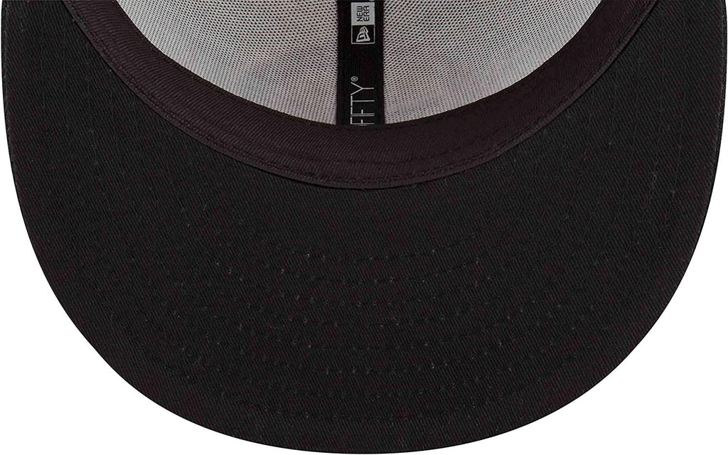 New Era NFL Men's Pittsburgh Steelers Ink 9FIFTY Adjustable Snapback Hat Black OSFM
